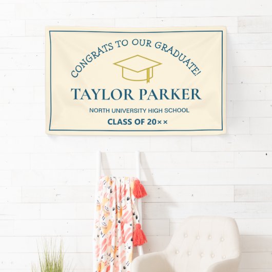 Klasse van 2025, Klasse van 2026 afstuderen Spandoek