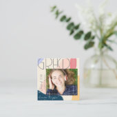 Klasse van 2025 Mini Photo Afstuderen Aankondiging (Staand voorkant)