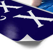 Klasse van 2025 Multi Photo Afstuderen Perfect Poster (Hoek)