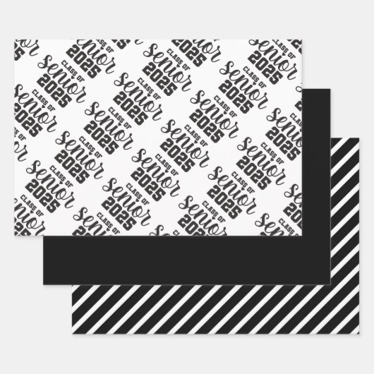 Klasse van 2025 Senior Inpakpapier Vel (Set)