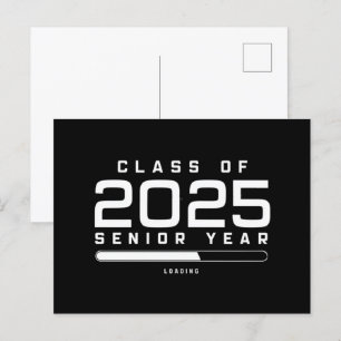 Klasse van 2025 Senior Jaar Laden Senior 2025 Briefkaart