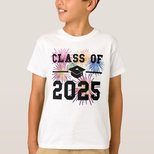 Klasse van 2025 senior jaar t-shirt (Voorkant)