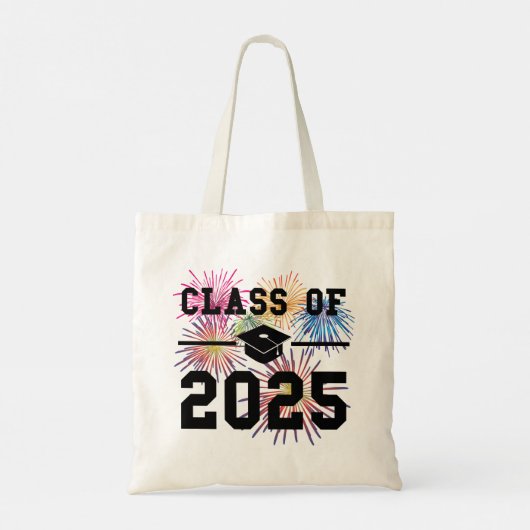 Klasse van 2025 senior jaar tote bag (Achterkant)