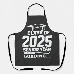 Klasse van 2025 Senior Year Loading Schort