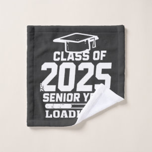 Klasse van 2025 Senior Year Loading Washandje