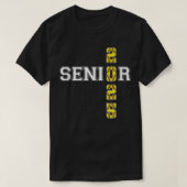 Klasse van 2025 Softball Senior Afstuderen Afstude T-shirt (Design voorkant)