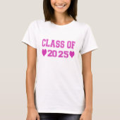 Klasse van 2025 t-shirt (Voorkant)