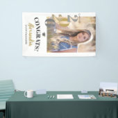 Klasse van 2025 Verticale foto Afstuderen Spandoek (Beurs)