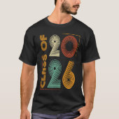 Klasse van 2026 Retro Afstuderen Hoger 26 Afstuder T-shirt (Voorkant)
