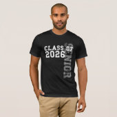 Klasse van 2026 Senior 2026 Afstuderen 2026 Studen T-shirt (Voorkant volledig)
