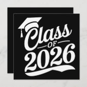 Klasse van 2026 Trots Afstuderen Afstuderen Kaart (Voorkant / Achterkant)