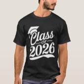 Klasse van 2026 Trots Afstuderen Afstuderen T-shirt (Voorkant)