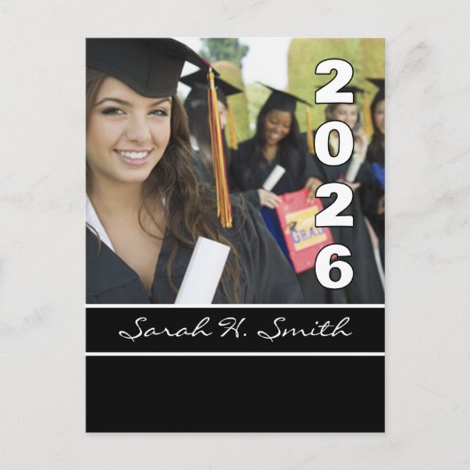 Klasse van 2026 Uitnodigingen (Voorkant)