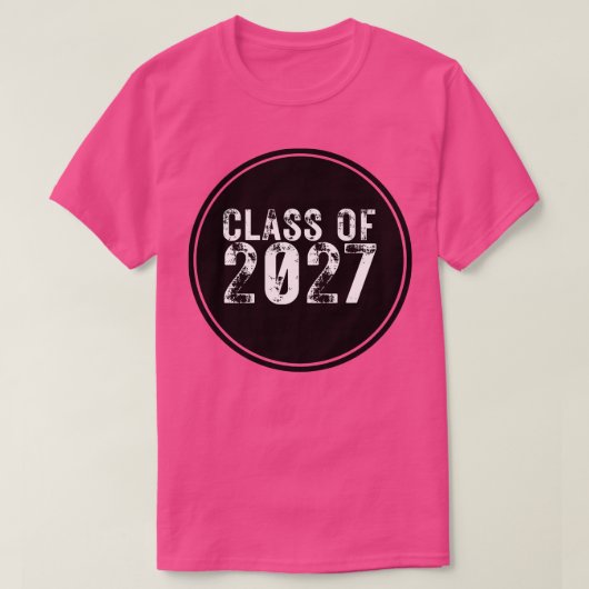 Klasse van 2027 19 t-shirt (Design voorkant)