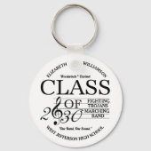 Klasse van 2030 Marching Band Sleutelhanger (Voorkant)
