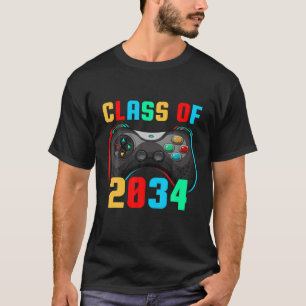 Klasse van 2034 groeien met mij klasse van 2034 ha t-shirt