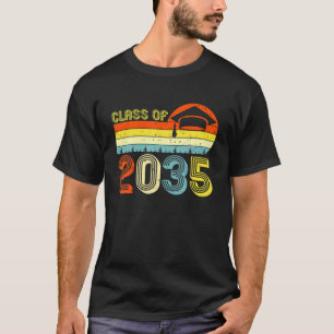 Klasse van 2035 groeien met mij Afstuderen eerste T-shirt
