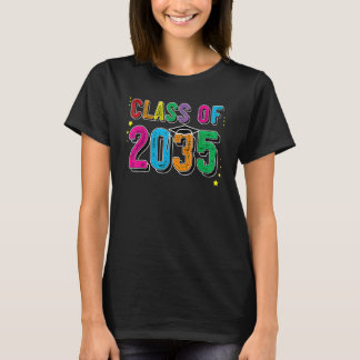 Klasse van 2035 Kindergarten groeien met mij Kinde T-shirt