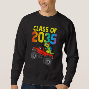 Klasse van 2035 Rex Dinosaurus Monster Truck Boys Trui
