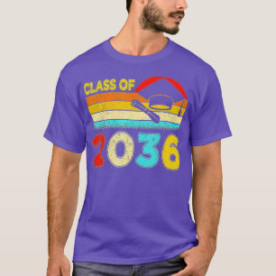 Klasse van 2036 Groei met mijn Afstuderen voor de T-shirt