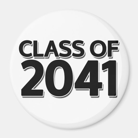 Klasse van 2041 magneet (Voorkant)