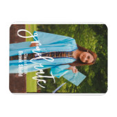 Klasse van 20xx | Aangepaste foto van Afstuderen Magneet (Horizontaal)