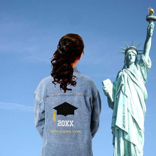 Klasse van 20XX Afstuderen Denim Jacket