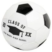 Klasse van 20XX Graduation party voetbal (Drie kwart)