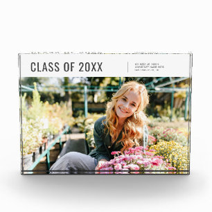 Klasse van 20XX Modern Minimalistisch Afstuderen Fotoblokken