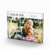 Klasse van 20XX Modern Minimalistisch Afstuderen Fotoblokken (Rechts)