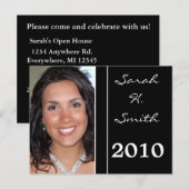 Klasse van 20XX Uitnodigingen voor afstuderen (Voorkant / Achterkant)