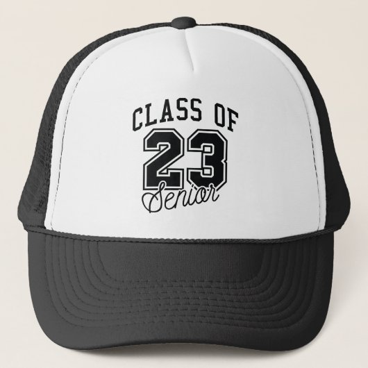 Klasse van 23 senior manager trucker pet (Voorkant)