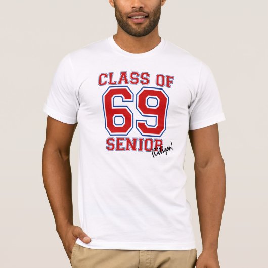 Klasse van 69 t-shirt (Voorkant)