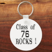 Klasse van '76 Rocks! Button Sleutelhanger (Voorkant)
