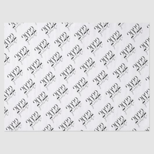 Klasse van Afstuderen 2022 Tissuepapier (Voorkant)