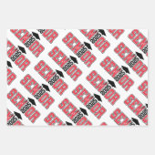 Klasse van Afstuderen 2025 Inpakpapier Vel (Voorkant 3)