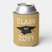 Klasse van Afstuderen koelbox Blikjeskoeler (Blikje Achterkant)