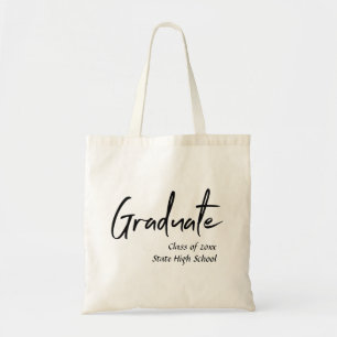 Klasse van Afstuderen Tas met monogram en naam