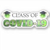 Klasse van COVID-19 Sticker (Voorkant)