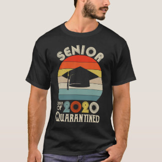 Klasse van de 2020-gekwarandeerde zonnesonnevaste  t-shirt