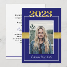 Klasse van de 2023 Blue & Gold Graduation Party