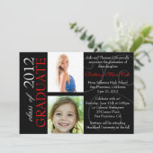 Klasse van de Afstuderen aankondiging van 2012 (Staand voorkant)