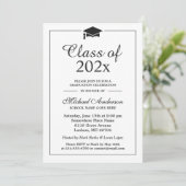 Klasse van de Afstuderen Logo van de Pet Kaart (Staand voorkant)