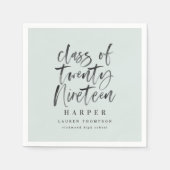 Klasse van de afstuderen partij 2019 servet (Voorkant)