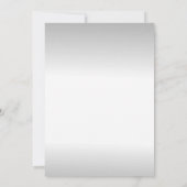 Klasse van de Gradiënt van de Zilver van de Kassy  Kaart (Achterkant)