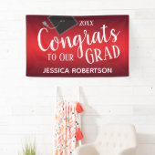 Klasse van de graduatiepartij van 2022 spandoek (Insitu)