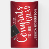 Klasse van de graduatiepartij van 2022 spandoek (Verticaal)