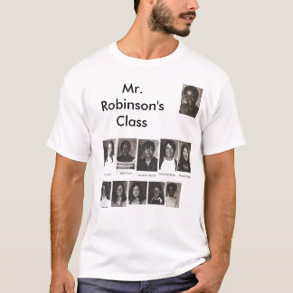 Klasse van de heer W. Robinson T-shirt