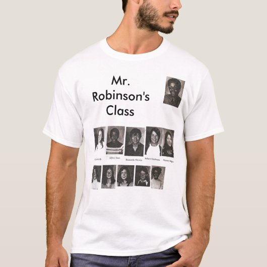 Klasse van de heer W. Robinson T-shirt (Voorkant)