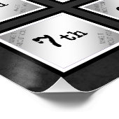 Klasse van de herdenking 2018 K-12 Perfect Poster (Hoek)